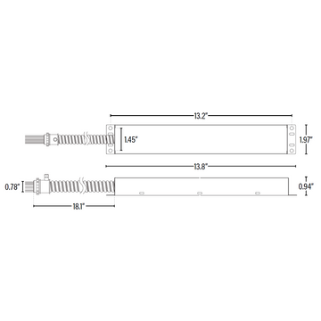 Emergency Battery, 15W/90 Min, Indoor LED Fixtures